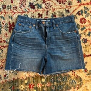 Madewell Denim Shorts 28